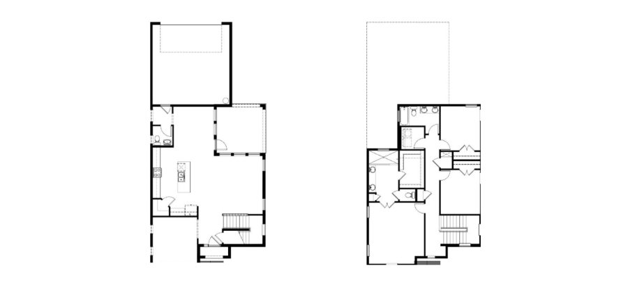 House floor plan «House», 3 bedrooms in Persimmon Park by ICI Homes