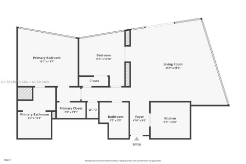 Condominio en venta en Miami Beach, Florida, 2 dormitorios, 122.26 m2 № 989082 - foto 2