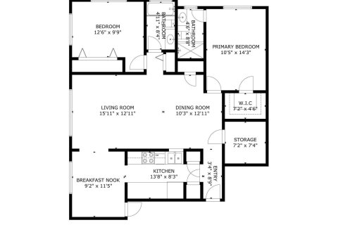 Copropriété à vendre à Deerfield Beach, Floride: 3 chambres, 101.26 m2 № 1132752 - photo 1