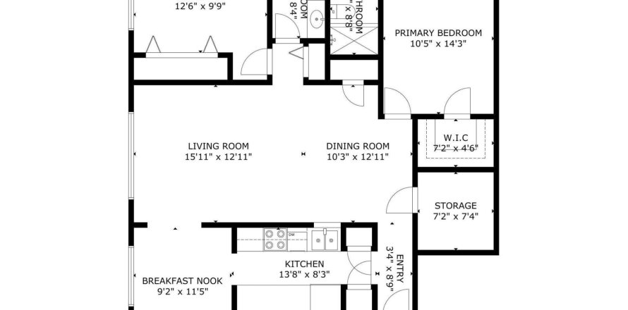 Condominio en Deerfield Beach, Florida, 3 dormitorios  № 1132752