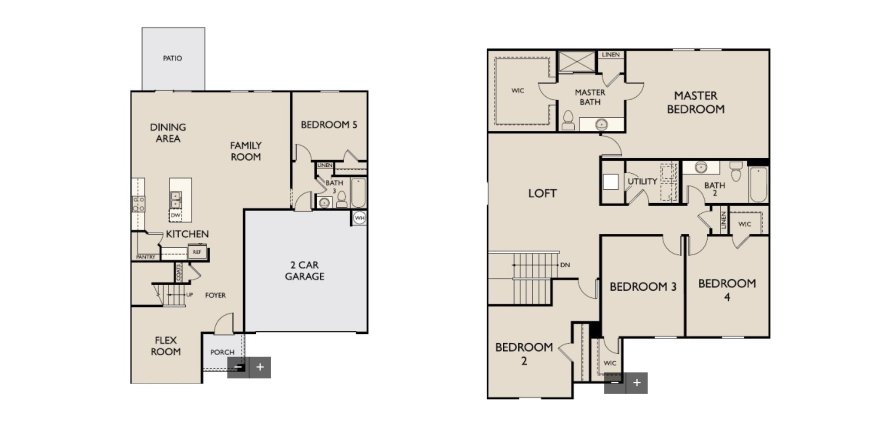 House floor plan «House », 5 bedrooms in Hidden Creek