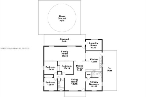 House in Miami, Florida 4 bedrooms, 157.75 sq.m. № 1378658 - photo 2