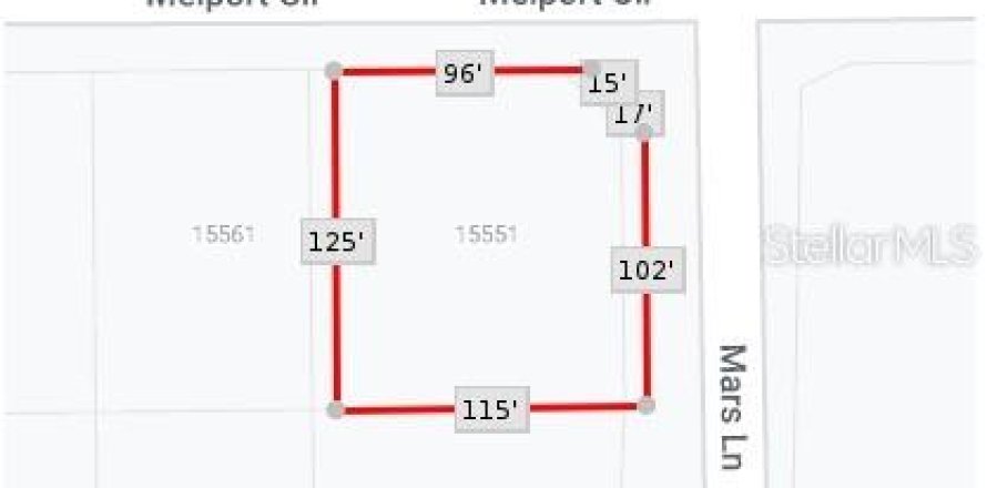 Земельный участок в Порт-Шарлотт, Флорида № 1316796