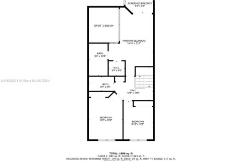 Touwnhouse à vendre à Davie, Floride: 2 chambres, 158.4 m2 № 1305631 - photo 7