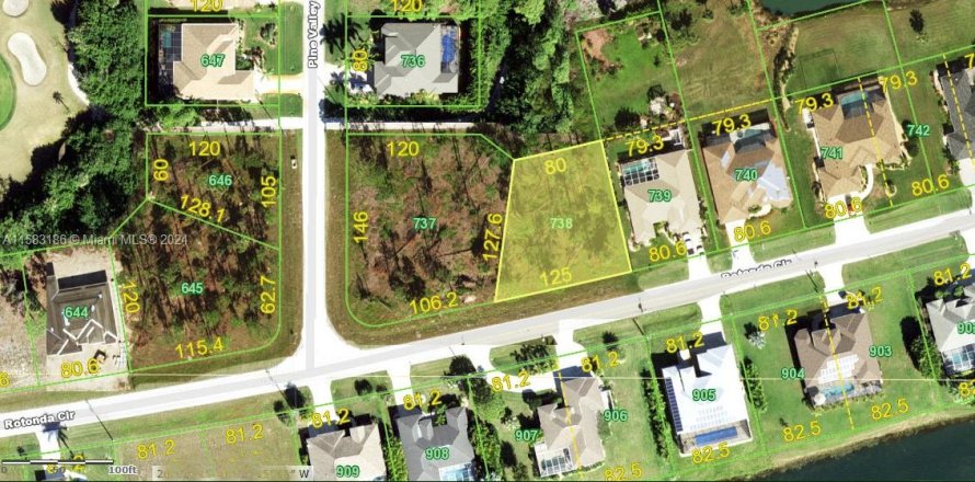 Terreno en Port Charlotte, Florida № 1170853