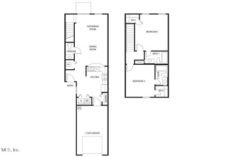 House in BRIDGEWATER in Jupiter, Florida 2 bedrooms, 112.41 sq.m. № 847810 - photo 2