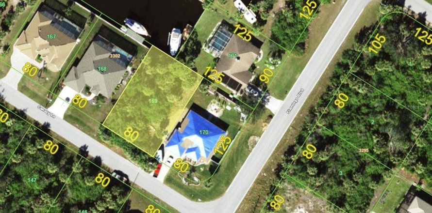 Terreno en Port Charlotte, Florida № 790445