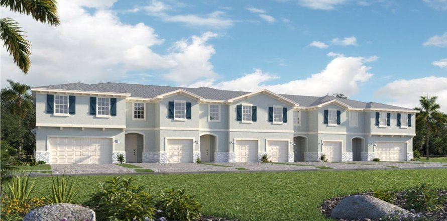 Townhouse in Lakeshore at The Fountains in Lake Worth, Florida 4 bedrooms, 169 sq.m. № 647612