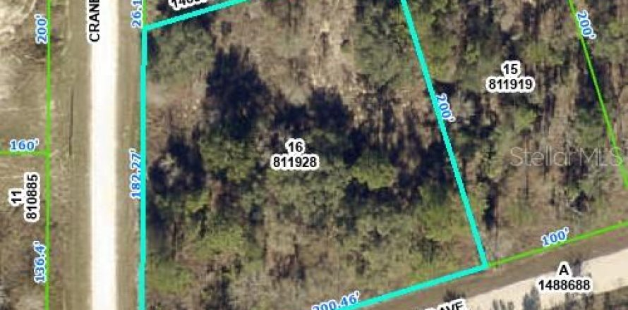 Terreno en Brooksville, Florida № 1279139