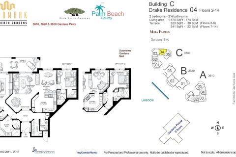 Copropriété à vendre à Palm Beach Gardens, Floride: 2 chambres, 170.1 m2 № 1118240 - photo 18