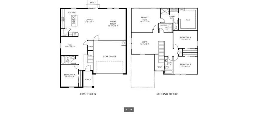 House floor plan «1196 Oak Valley Drive», 4 rooms in The Reserve