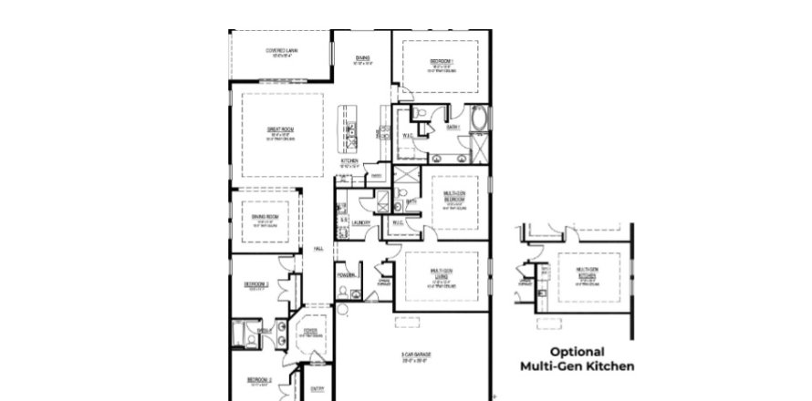 House floor plan «House», 4 bedrooms in Bella Lago