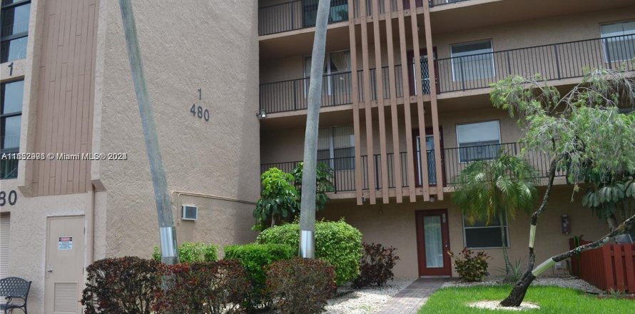 Condo à Margate, Floride, 1 chambre  № 1347785