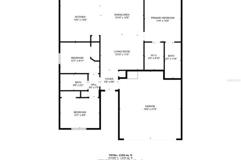 Купить виллу или дом в Киссимми, Флорида 5 комнат, 132.94м2, № 1303632 - фото 6