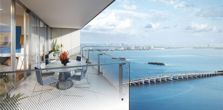 Condominio en Miami, Florida, 4 dormitorios  № 1222264