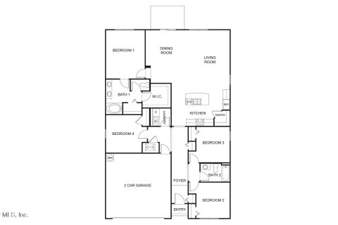 House in Jacksonville, Florida 4 bedrooms, 166.95 sq.m. № 859580 - photo 2