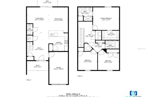 Townhouse in Daytona Beach, Florida 3 bedrooms, 157 sq.m. № 1307892 - photo 4