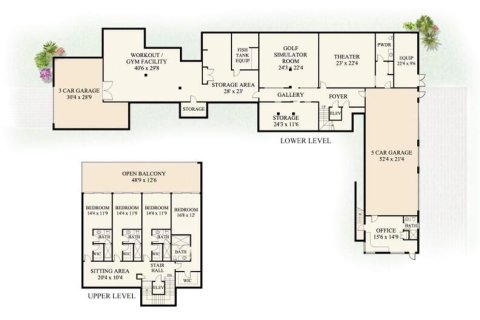 Villa ou maison à vendre à Stuart, Floride: 5 chambres, 1078.22 m2 № 310161 - photo 15