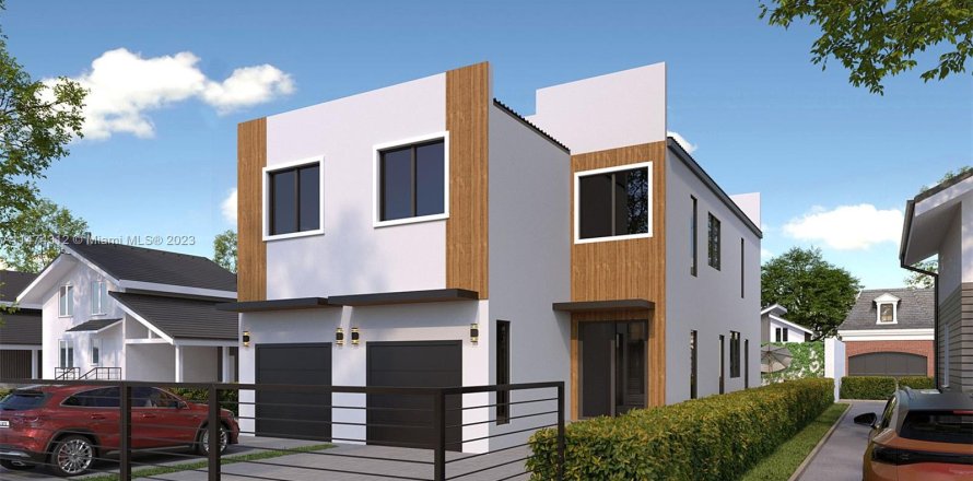 Townhouse in Miami, Florida 4 bedrooms, 121.61 sq.m. № 785164