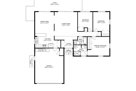 House in Sunrise, Florida 3 bedrooms, 120.22 sq.m. № 946050 - photo 1