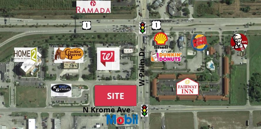 Commercial property in Florida City, Florida № 1128586