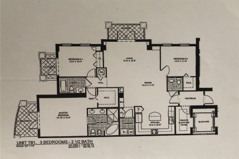 Copropriété à vendre à Coral Gables, Floride: 3 chambres, 158.12 m2 № 1181287 - photo 23