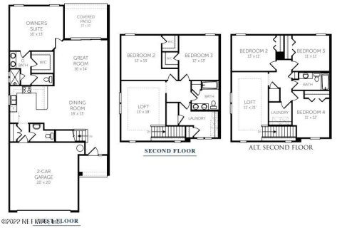 House in St. Johns, Florida 4 bedrooms, 190.82 sq.m. № 835694 - photo 12