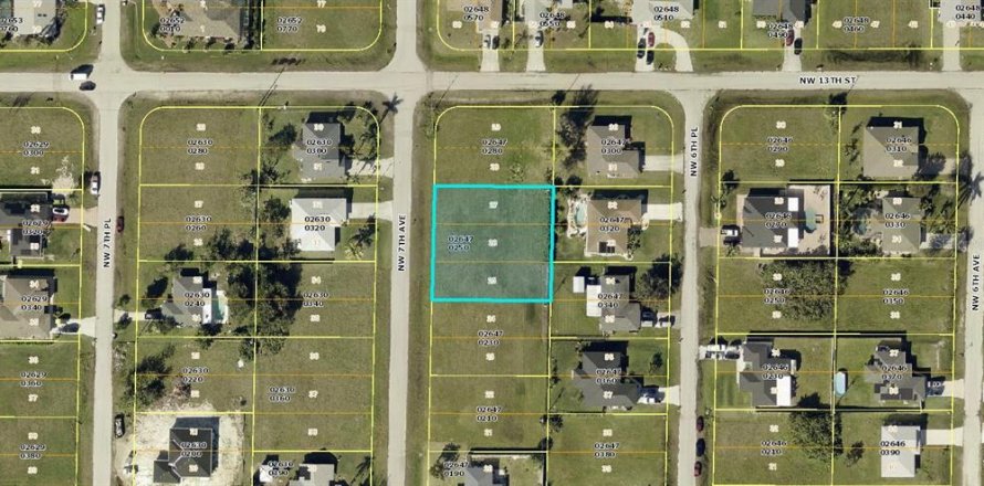 Land in Cape Coral, Florida № 1382071