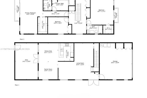 Townhouse in Miami, Florida 3 bedrooms, 218.32 sq.m. № 1184256 - photo 29