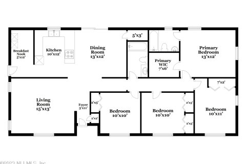 Casa en alquiler en Jacksonville, Florida, 4 dormitorios, 134.15 m2 № 801726 - foto 3