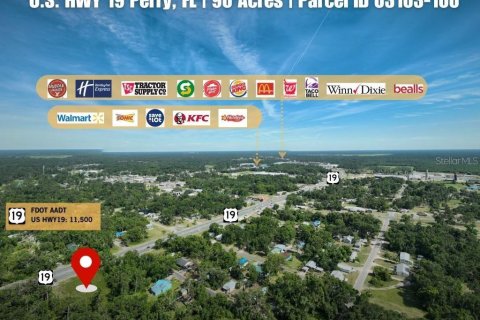 Terreno en venta en Perry, Florida № 1283414 - foto 2