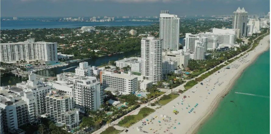 Estudio en el Condominio en Miami Beach, Florida  № 1294754