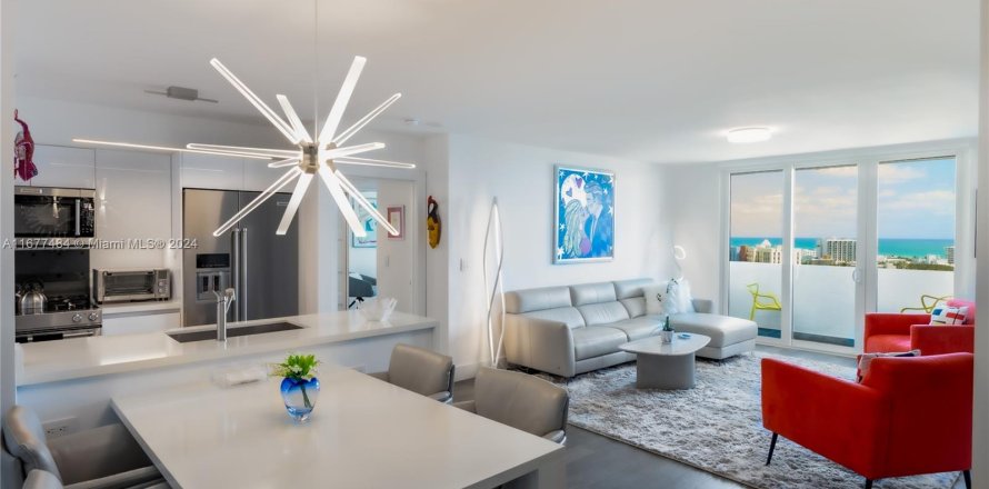 Condominio en Miami Beach, Florida, 2 dormitorios  № 1403087