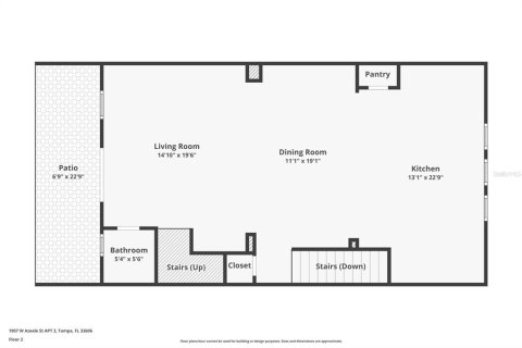 Adosado en venta en Tampa, Florida, 3 dormitorios, 202.9 m2 № 1295817 - foto 27