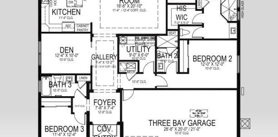 House in Vero Beach, Florida 3 bedrooms, 219.99 sq.m. № 1171033