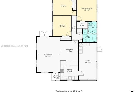 House in Coral Gables, Florida 3 bedrooms, 129.13 sq.m. № 1179923 - photo 23