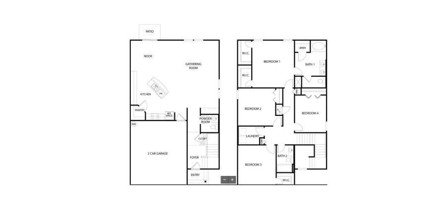 House floor plan «House», 4 bedrooms in Grand Reserve Express