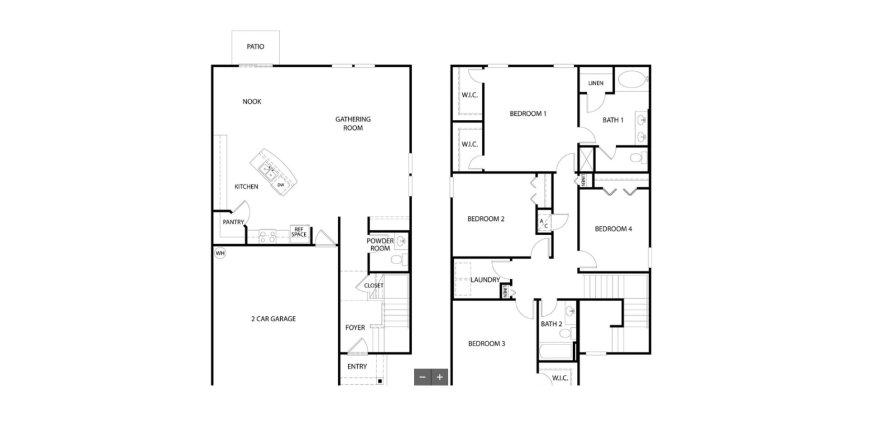 House floor plan «House», 4 bedrooms in Grand Reserve Express