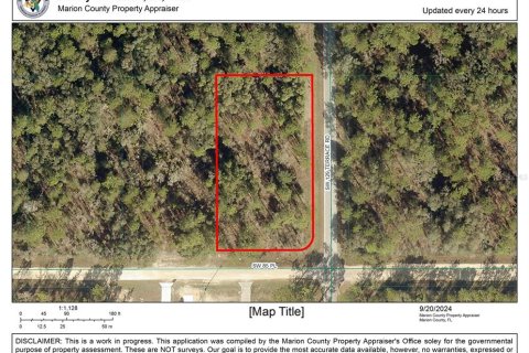 Terreno en venta en Dunnellon, Florida № 1373168 - foto 1