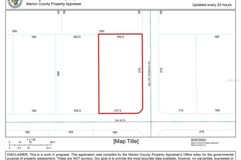 Terreno en venta en Dunnellon, Florida № 1373168 - foto 2