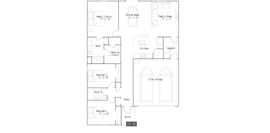 House floor plan «636 GROVE STREET», 3 rooms in Inman Groves