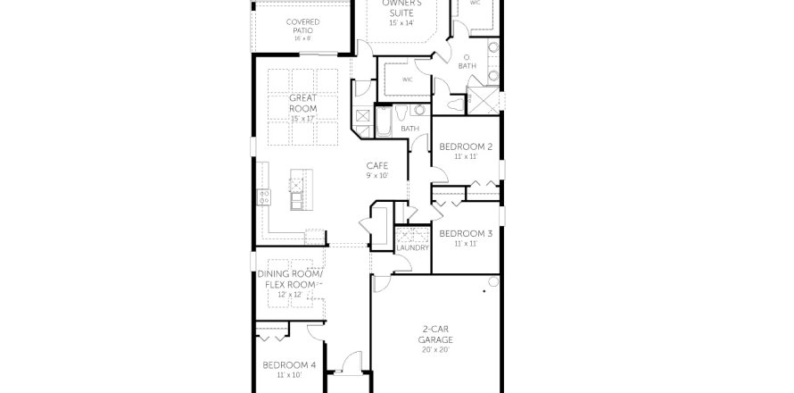 House in Cypress Park Estates in Haines City, Florida 4 rooms, 196 sq.m. № 307276