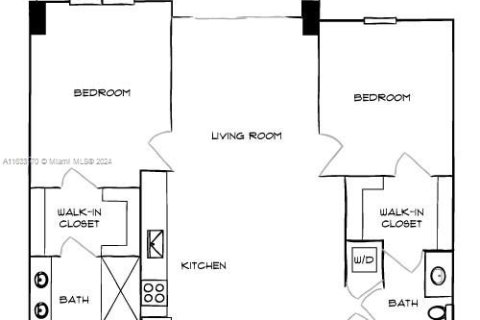 Apartment in Miami, Florida 2 bedrooms, 112.88 sq.m. № 1293428 - photo 23