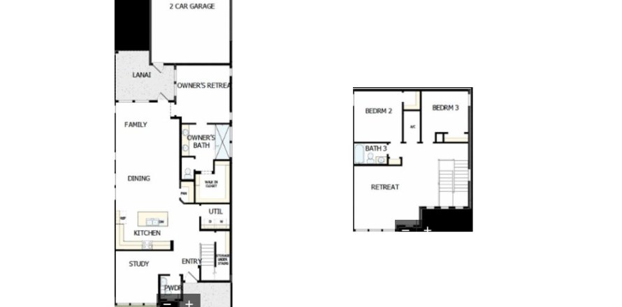 House floor plan «House», 3 bedrooms in Seabrook Village 40’ Rear Entry