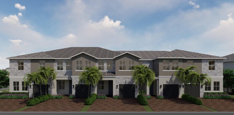 Townhouse in Pembroke Pines, Florida 4 bedrooms, 182.27 sq.m. № 1178399