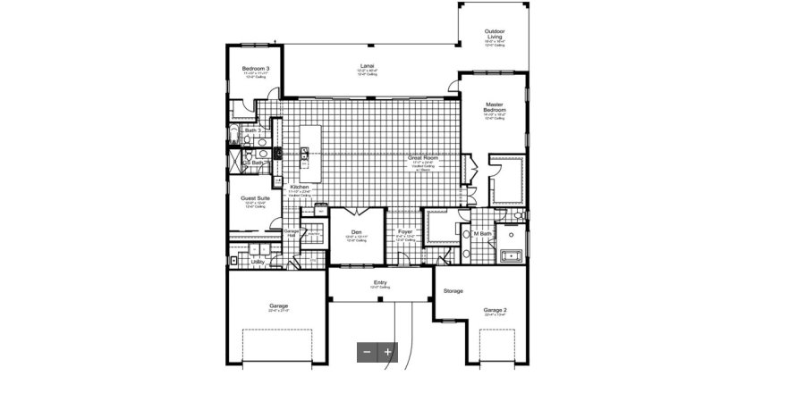 House in Everly in Venice, Florida 3 bedrooms, 281 sq.m. № 587616