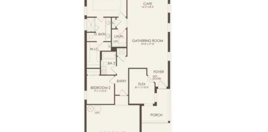 House in Arden Preserve by Pulte Homes in Land O' Lakes, Florida 2 bedrooms, 133 sq.m. № 412578