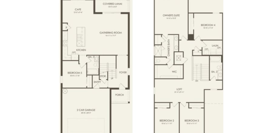 House in Arden Preserve by Pulte Homes in Land O' Lakes, Florida 5 bedrooms, 243 sq.m. № 412581