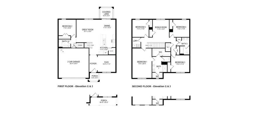 House floor plan «House», 5 bedrooms in Promenade Estates