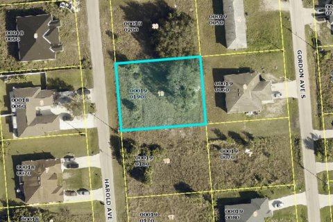 Terreno en venta en Lehigh Acres, Florida № 1374773 - foto 2